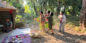 ឡើងមាឃនៅប្រាសាទបល្ល័ង្ក